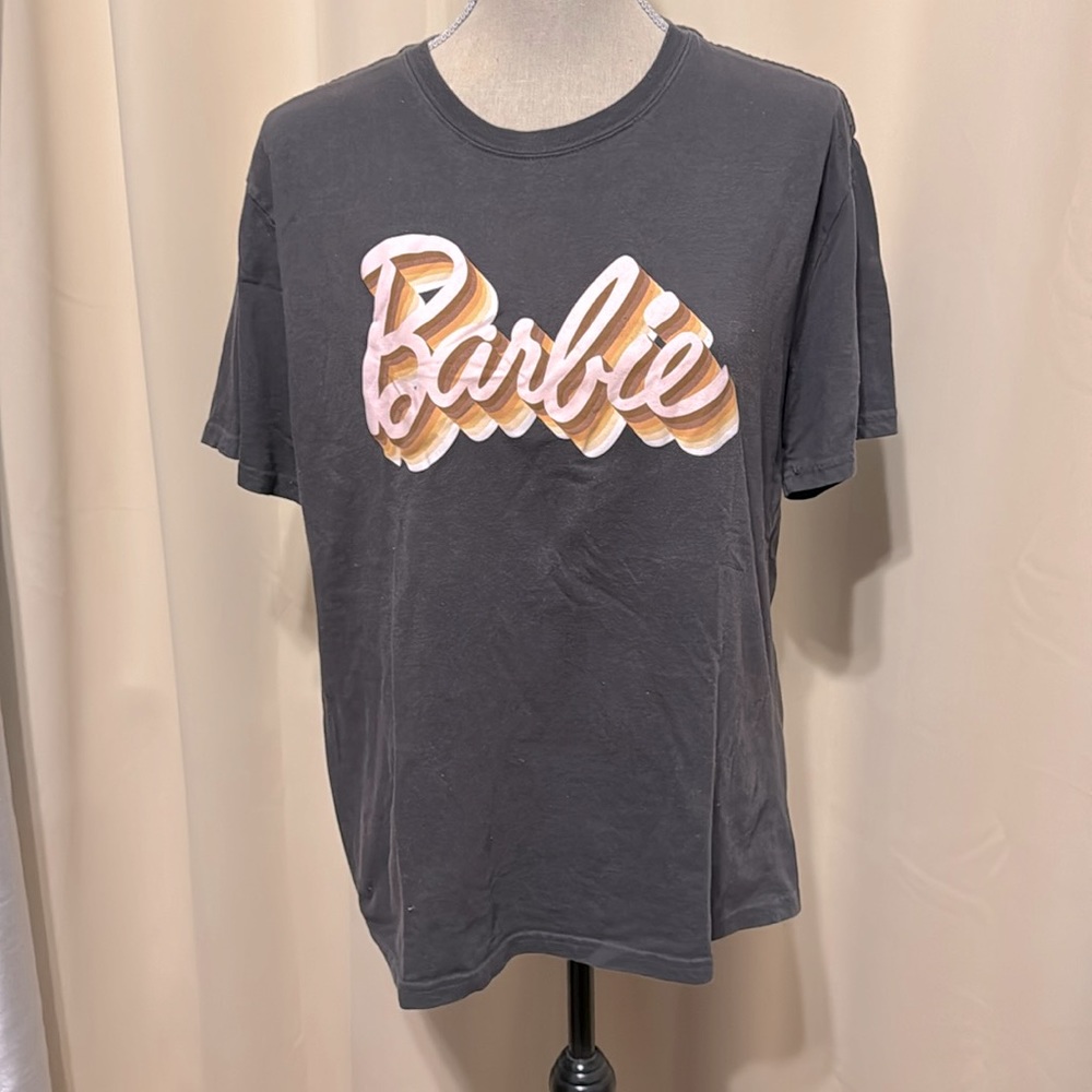 Black Barbie shirt, size large